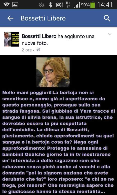 insulti al giudice Antonella Bertoja insulti al giudice Antonella Bertoja