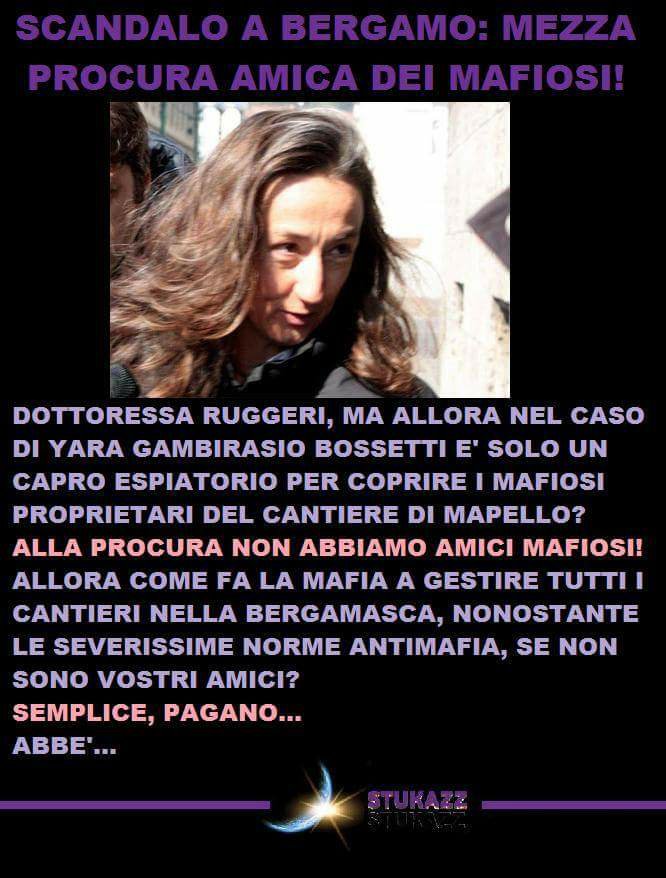 insulti alla Procura della Repubblica di Bergamo insulti alla Procura della Repubblica di Bergamo